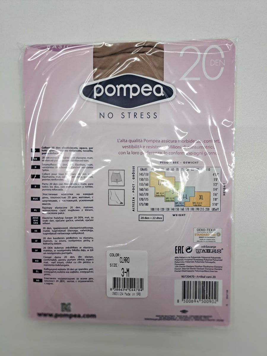 Pompea Strumpfhose 7003 claro