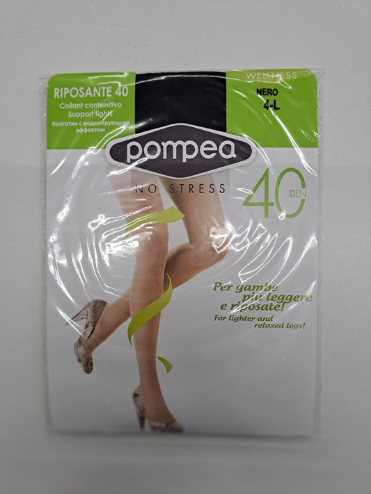 Pompea Strumpfhose 7004 schwarz