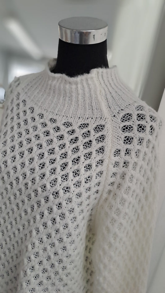 Charme Mode Pulli 31775 weiß