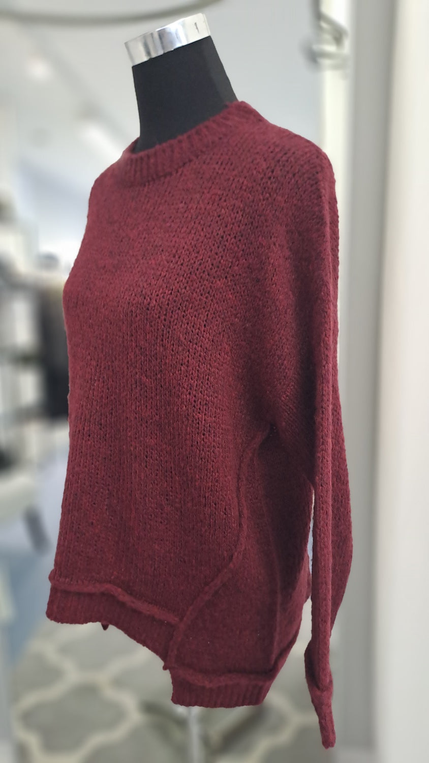 Charme Mode Pulli 31905 bordeaux