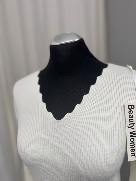 Just Woman Pulli 9296 weiß