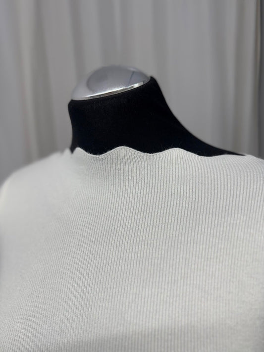 Just Woman Pulli 9217 weiß