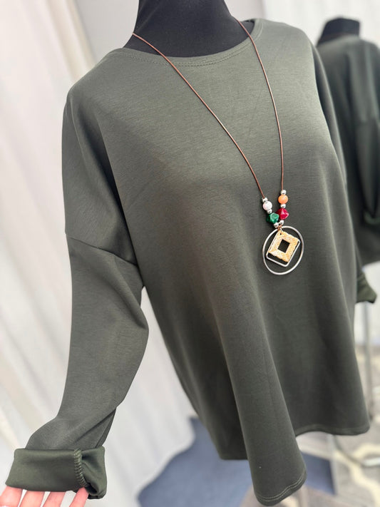 SM Youngfashion Shirt 92806 khaki