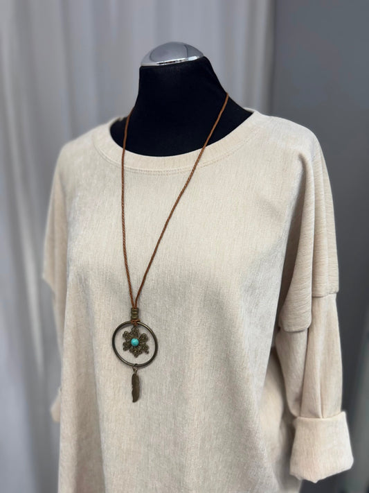 SM Youngfashion Shirt 92807 beige