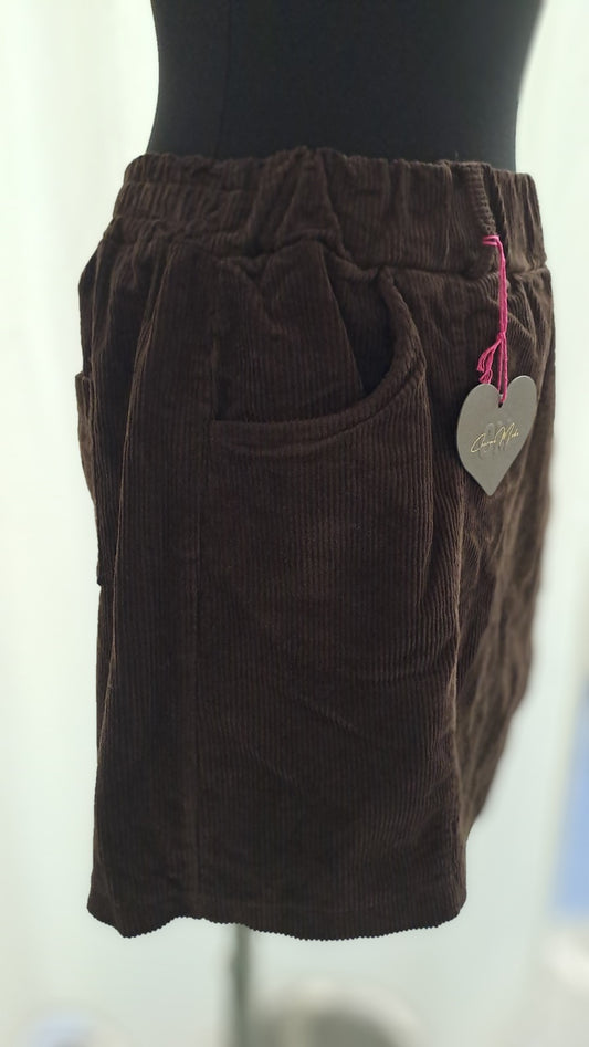 Charme Mode Hosenrock 31917 braun