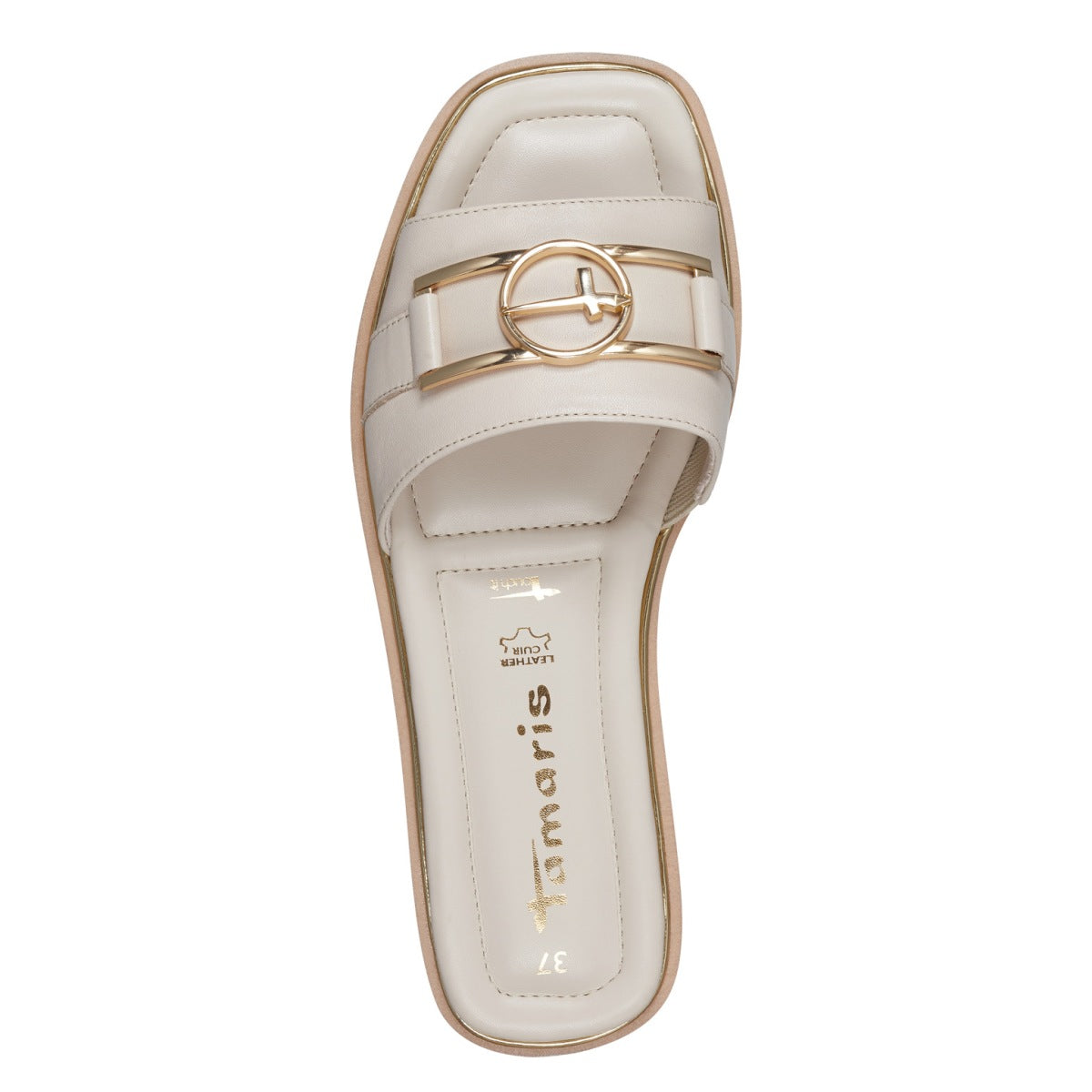 Tamaris 27107 Pantolette ivory