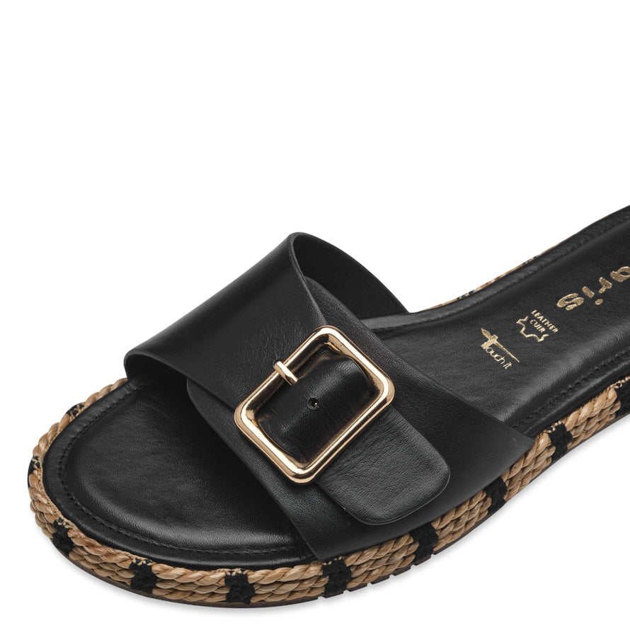 Tamaris 27117 Pantolette schwarz