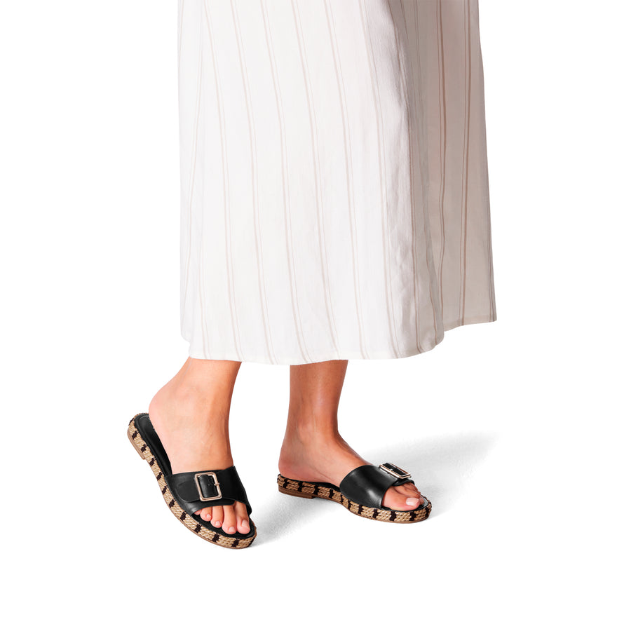 Tamaris 27117 Pantolette schwarz