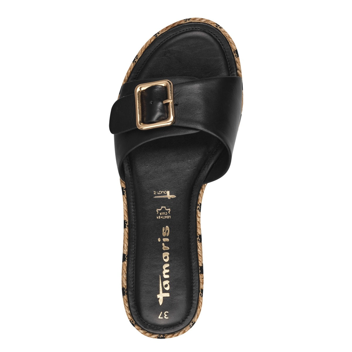 Tamaris 27117 Pantolette schwarz