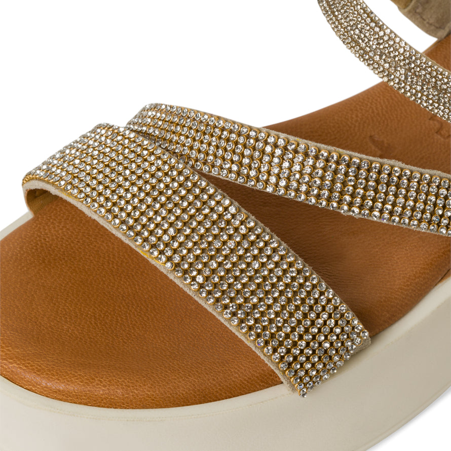 Tamaris 27222 Pantolette gold