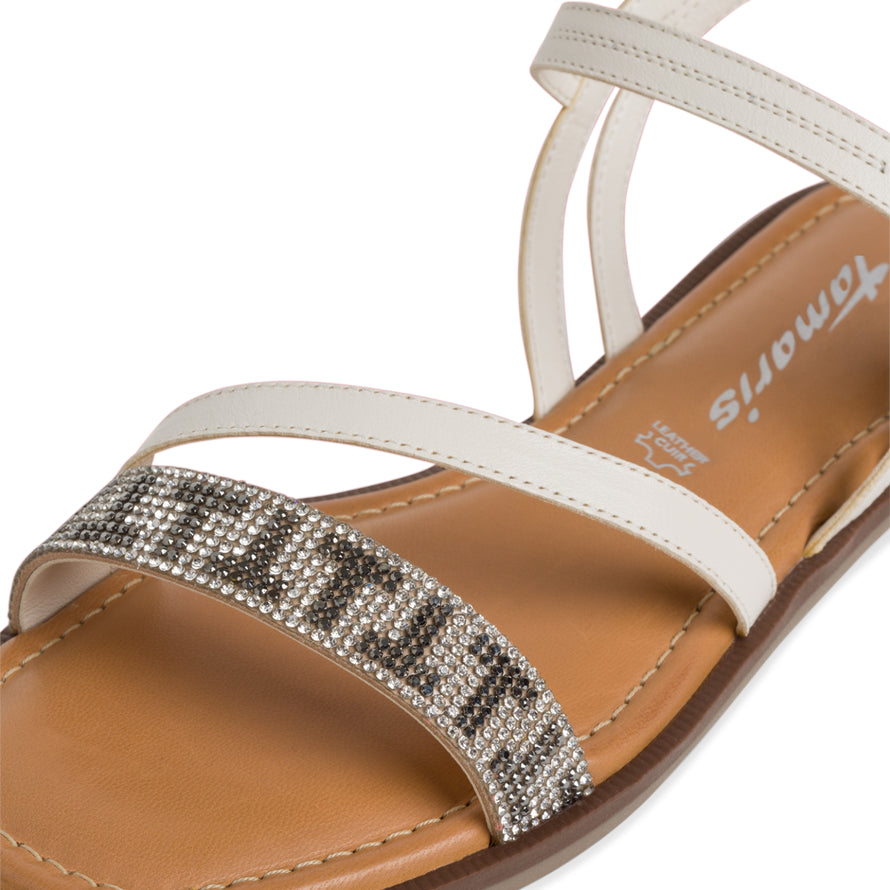 Tamaris 28117 Sandalette weiß