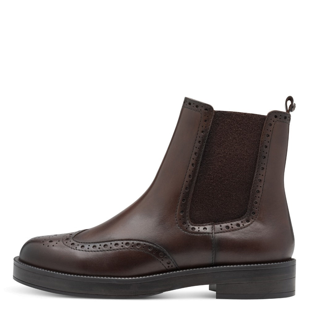 Tamaris 25338 Chelsea Boot mahogany