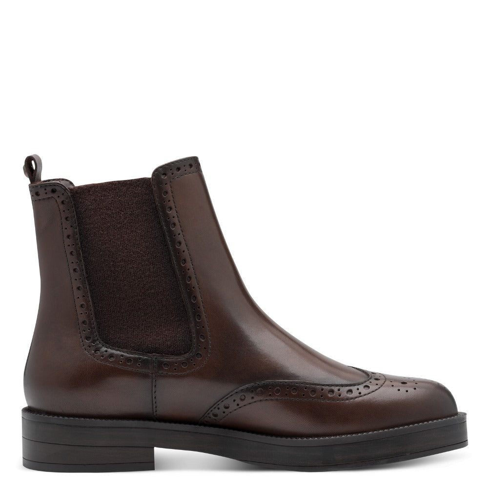 Tamaris 25338 Chelsea Boot mahogany