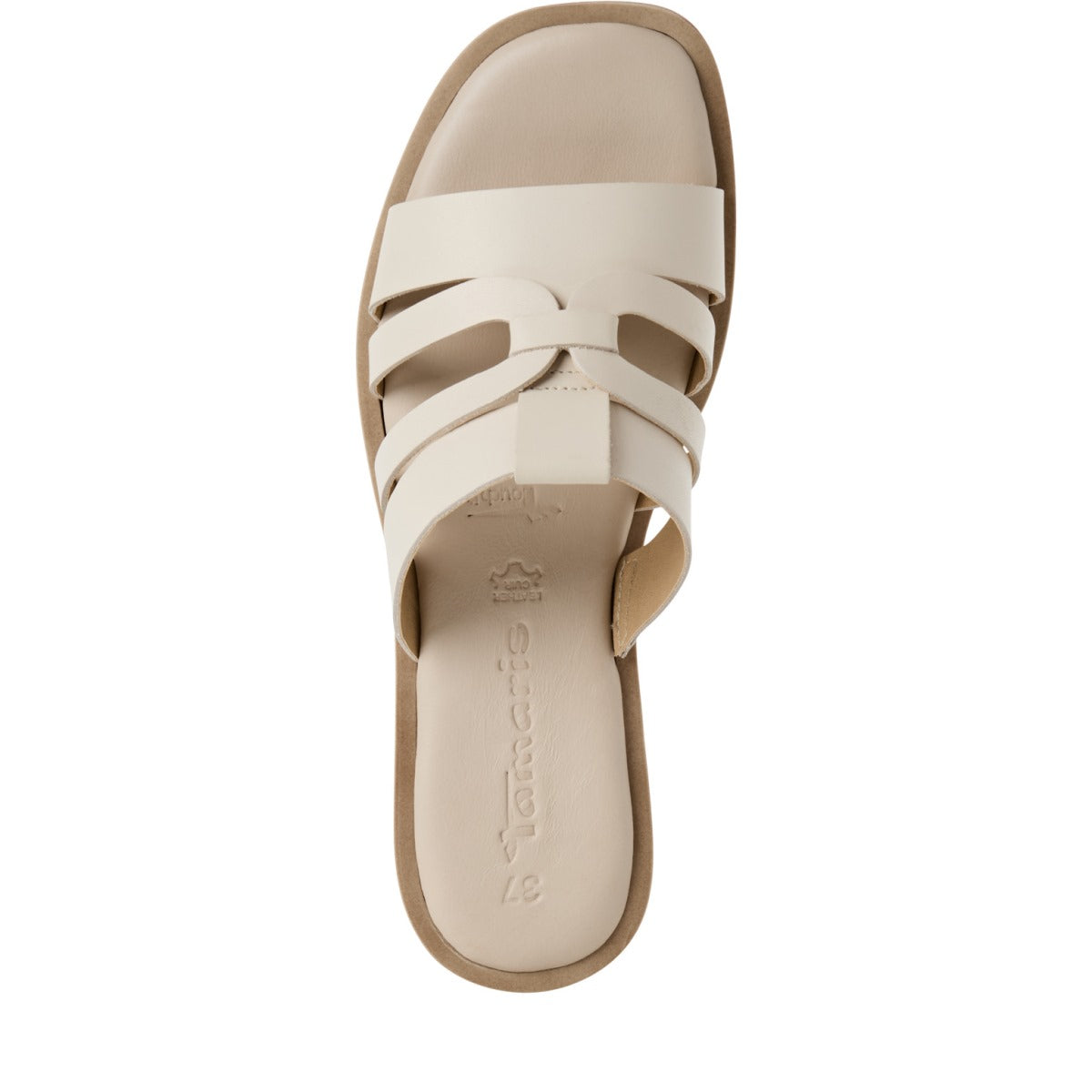 Tamaris 27103 Pantolette ivory