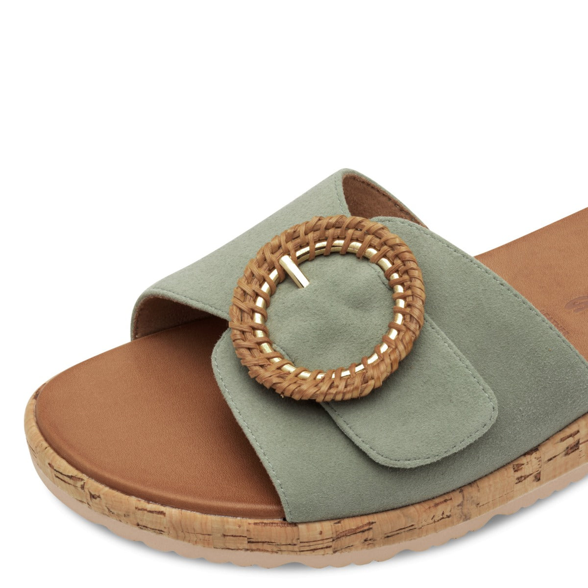 Tamaris 27123 Pantolette grün