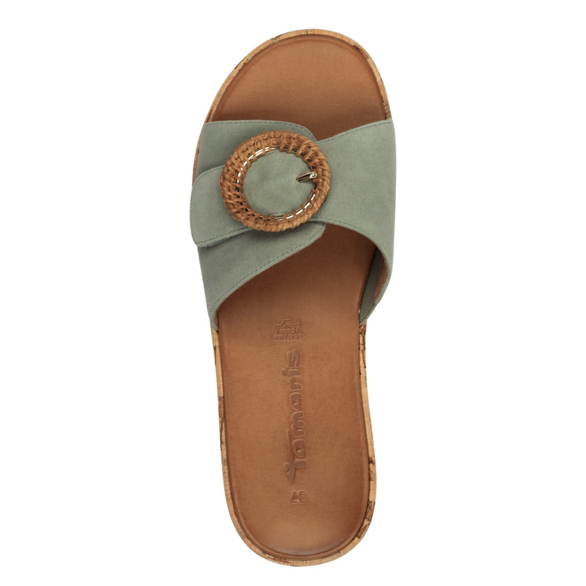 Tamaris 27123 Pantolette grün