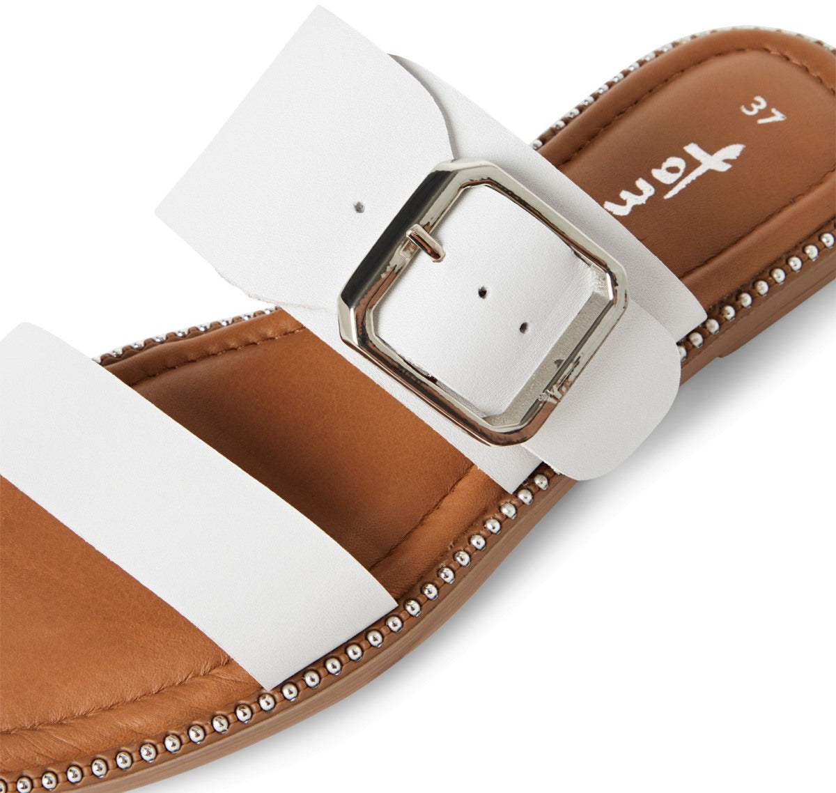Tamaris 27128 Pantolette weiß