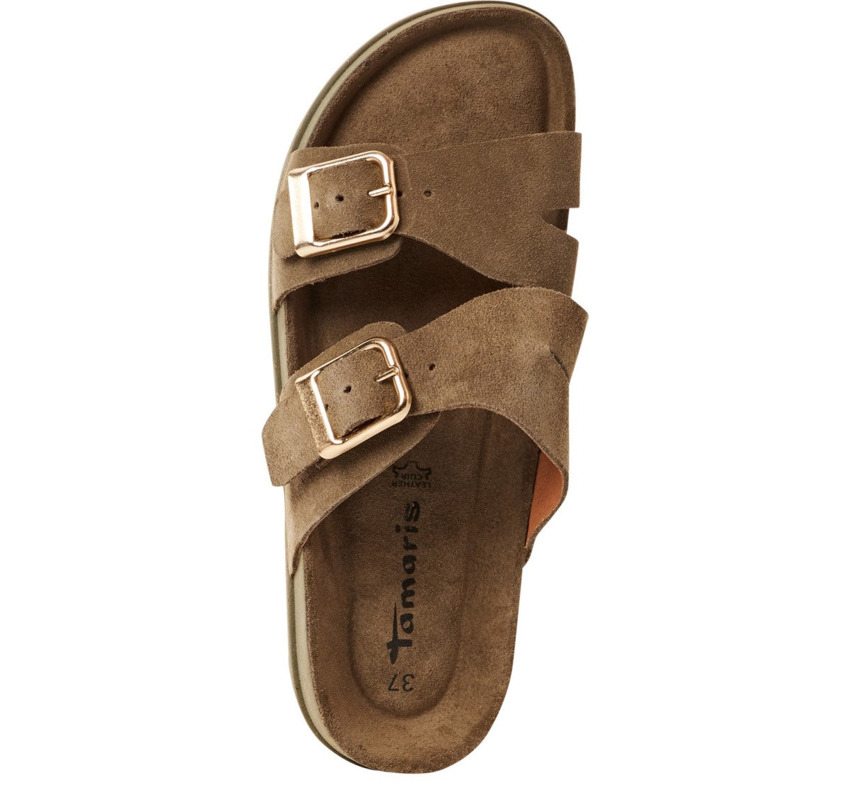 Tamaris 27500 Pantolette olive