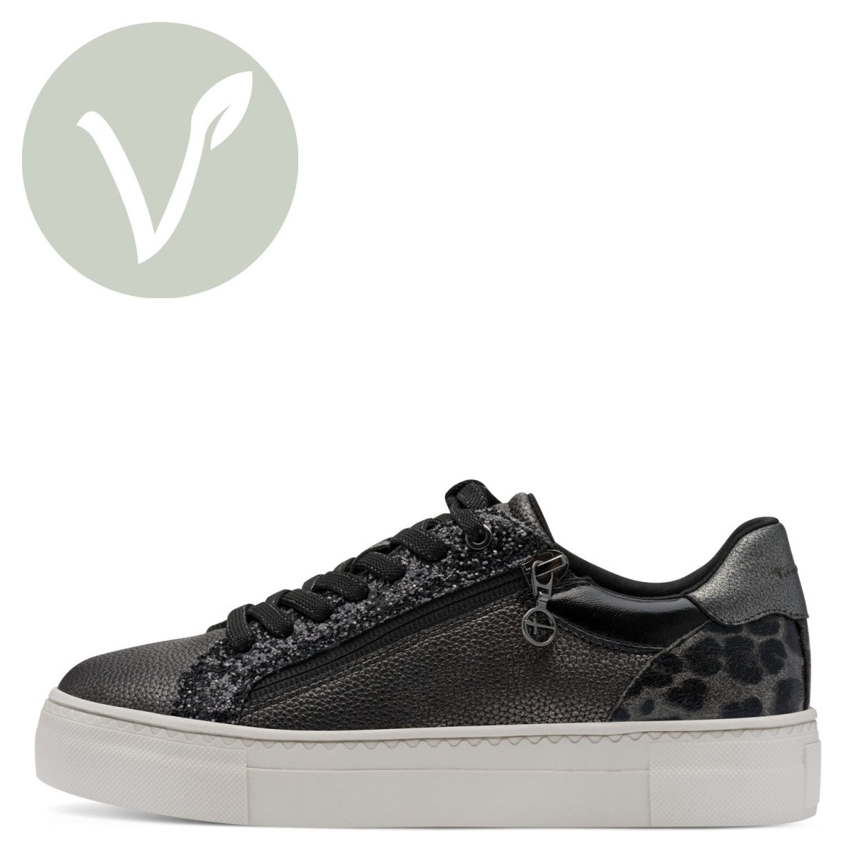 Tamaris 23313 Sneaker pewter schwarz