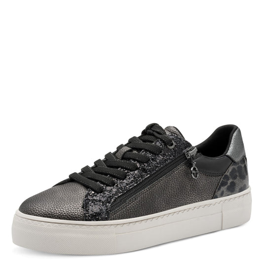 Tamaris 23313 Sneaker pewter schwarz