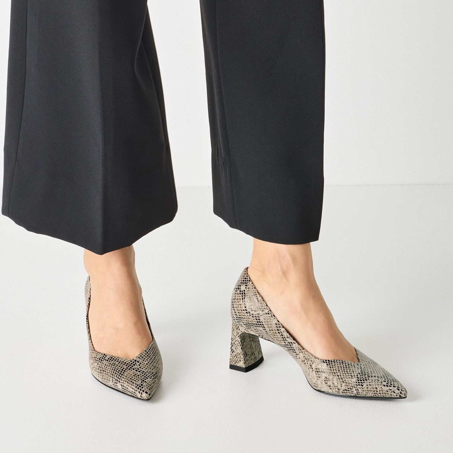 Schuhe mit Animal Print