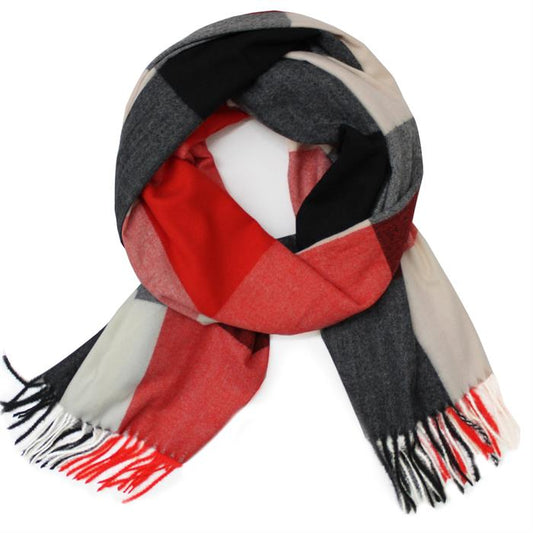 Winterschal 2663 rot