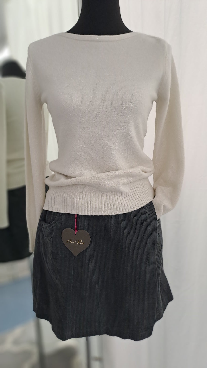 Just Woman Pulli 9852 weiß