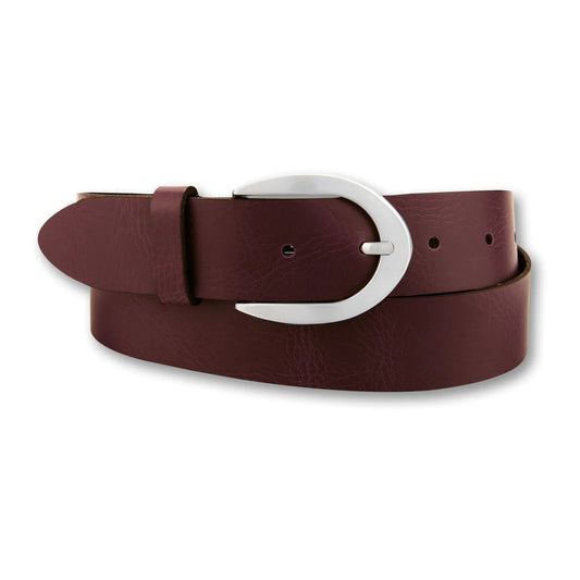 Bernd Götz Ledergürtel 351766 bordeaux