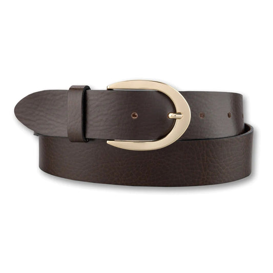 Bernd Götz Ledergürtel 351930 dunkelbraun