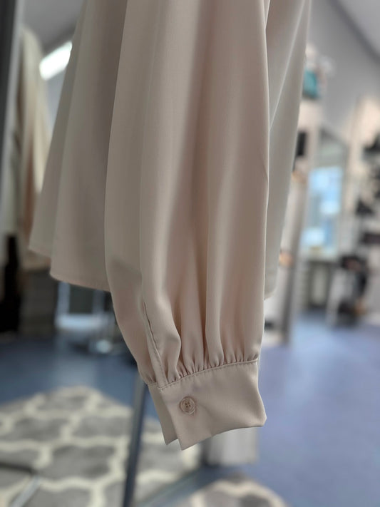 SM Youngfashion Bluse 91108 schlamm