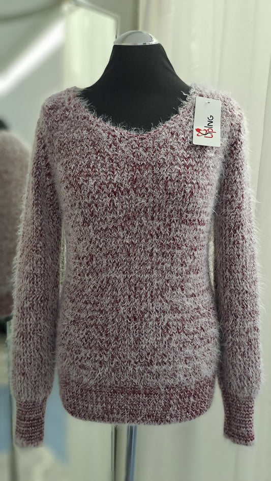 Liping Moda Pulli 10738 bordeaux