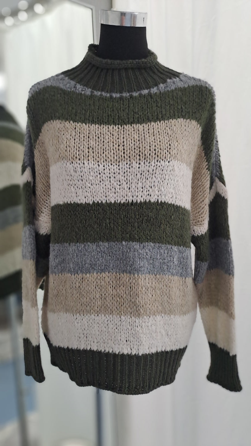 Charme Mode Pulli 31128 khaki