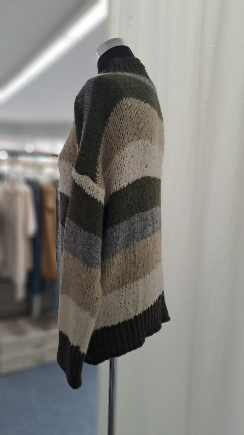 Charme Mode Pulli 31128 khaki