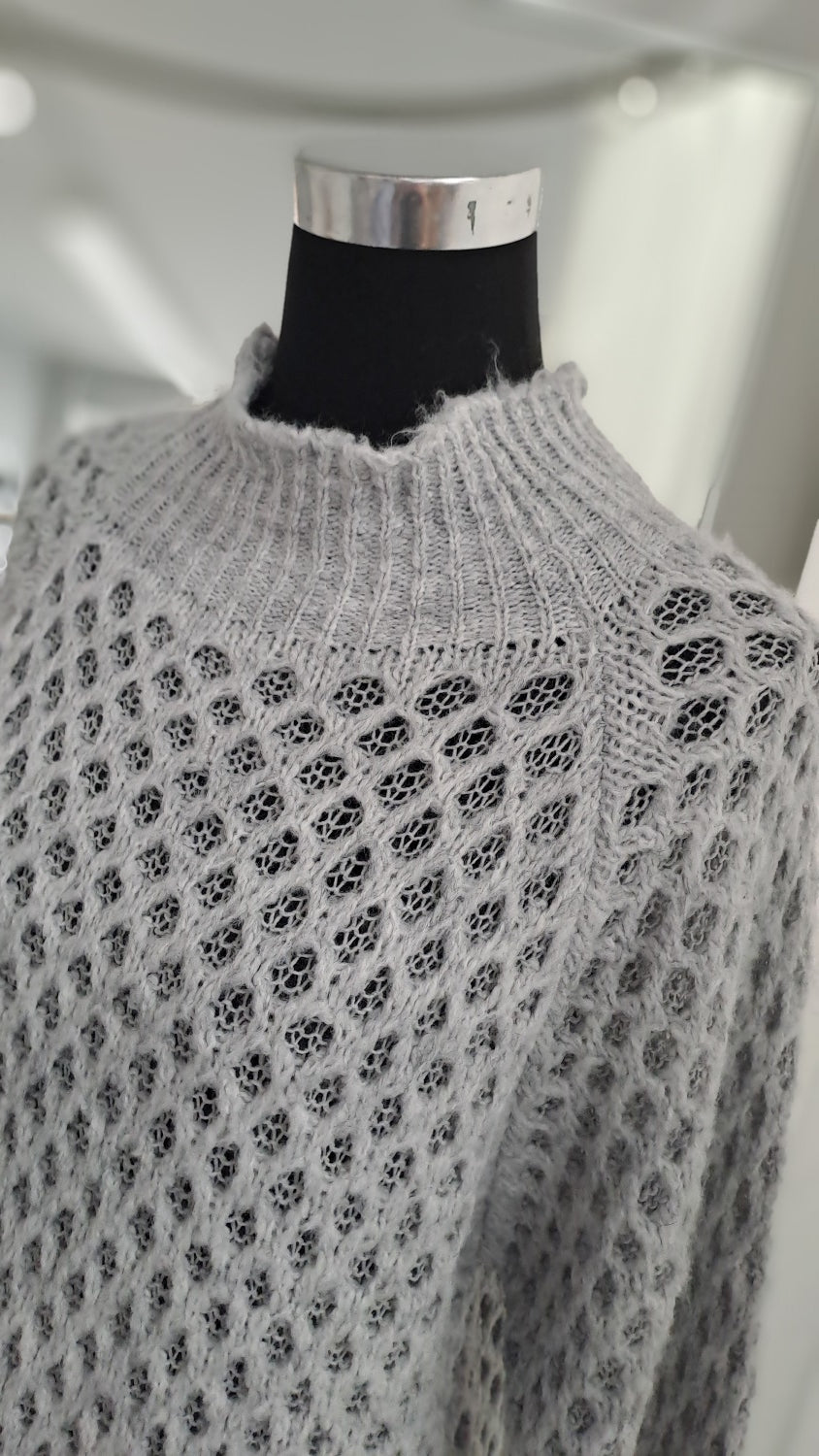 Charme Mode Pulli 31775 grau