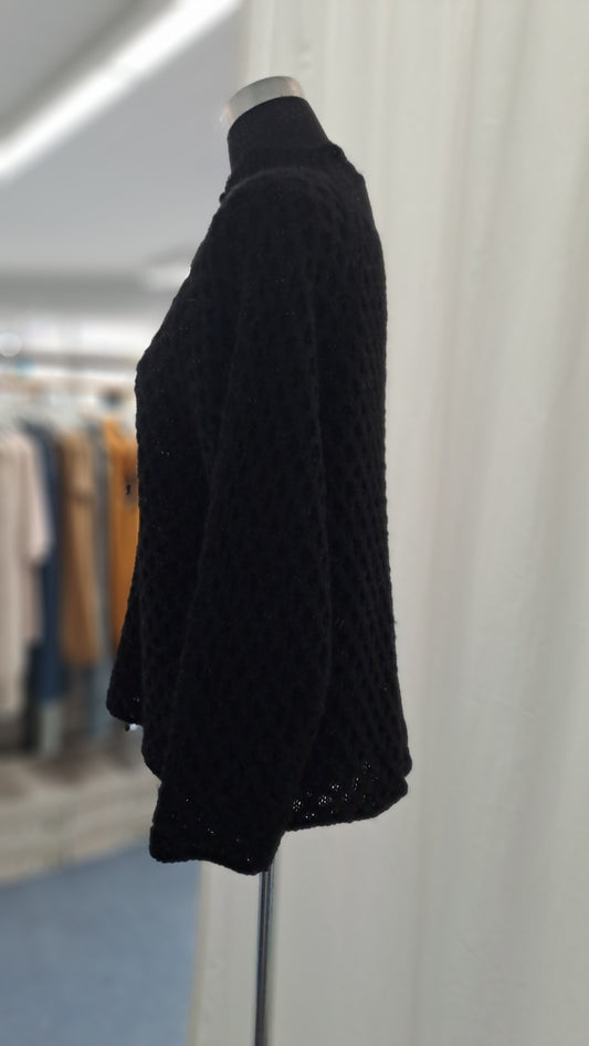 Charme Mode Pulli 31775 schwarz