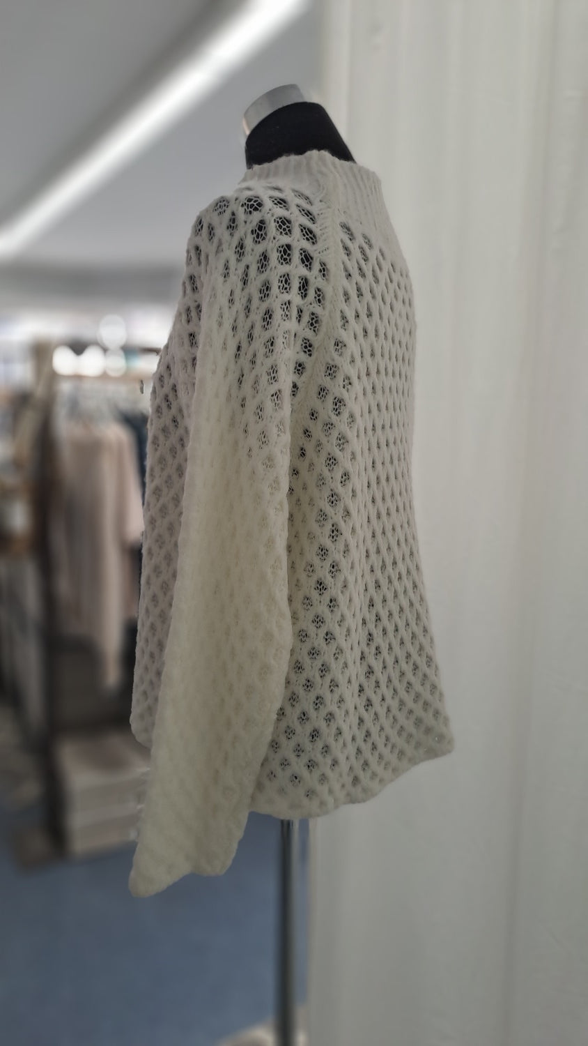 Charme Mode Pulli 31775 weiß