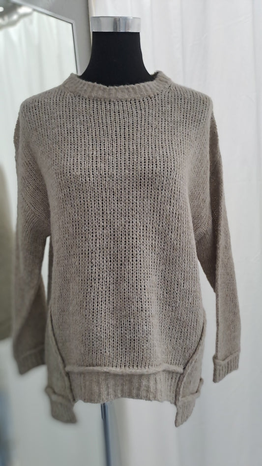 Charme Mode Pulli 31905 taupe