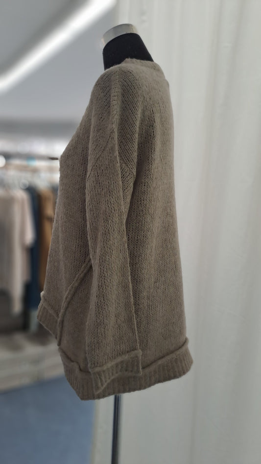 Charme Mode Pulli 31905 taupe