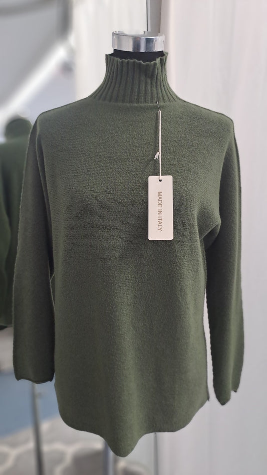Charme Mode Pulli 31913 khaki