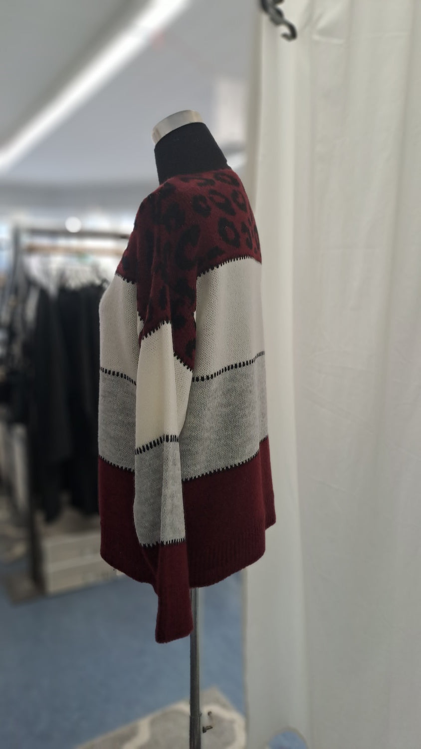 Charme Mode Pulli 31919 bordeaux