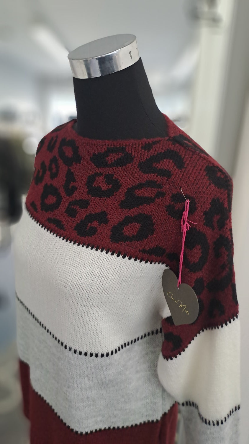 Charme Mode Pulli 31919 bordeaux