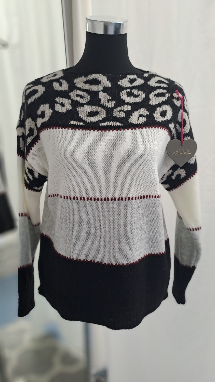 Charme Mode Pulli 31919 schwarz