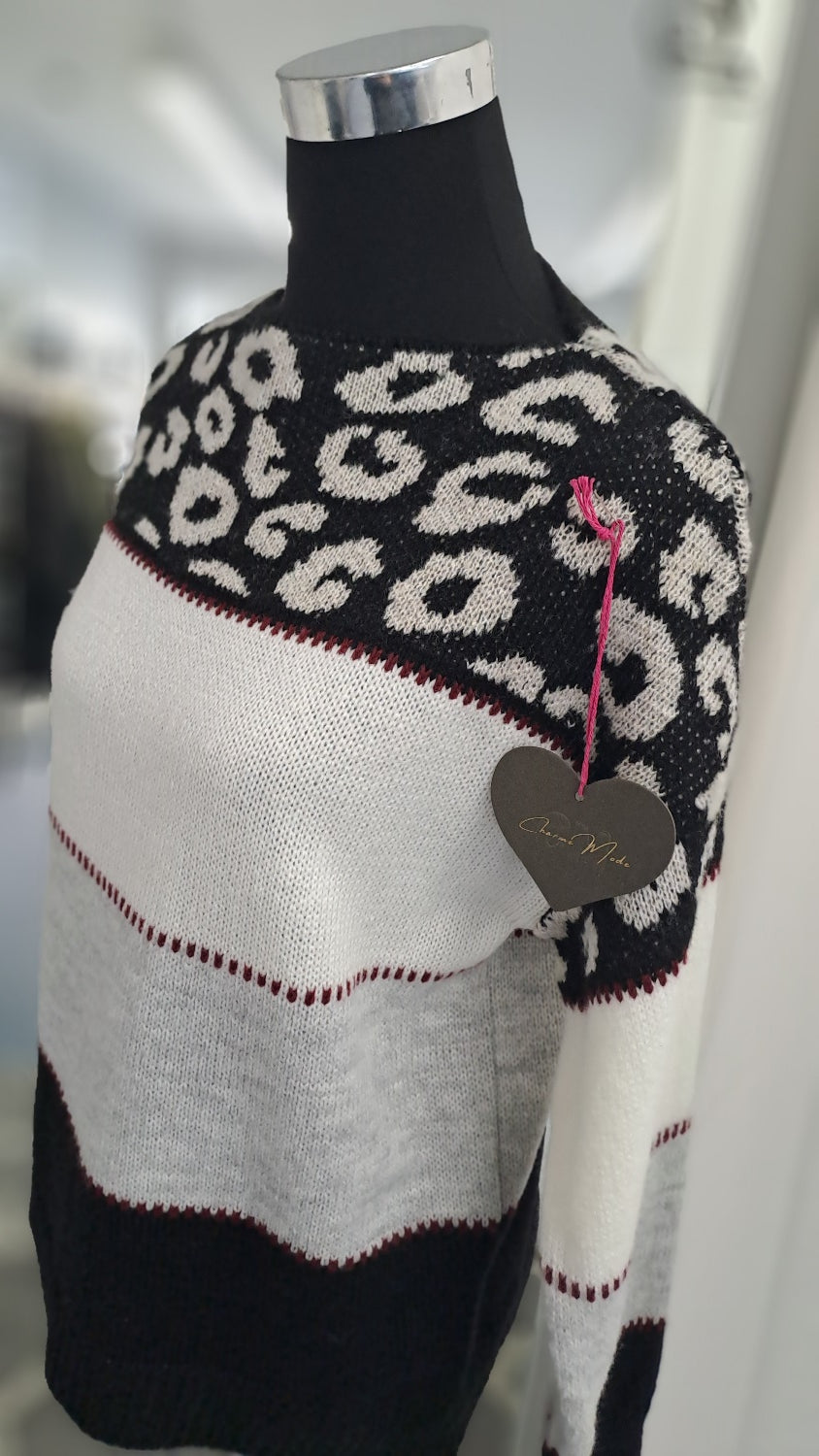 Charme Mode Pulli 31919 schwarz