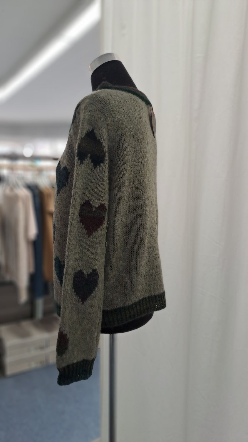 Charme Mode Pulli 31936 khaki