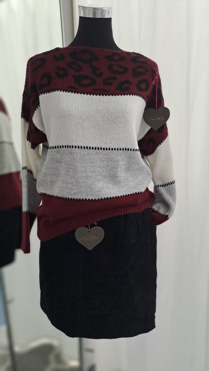 Charme Mode Pulli 31919 bordeaux