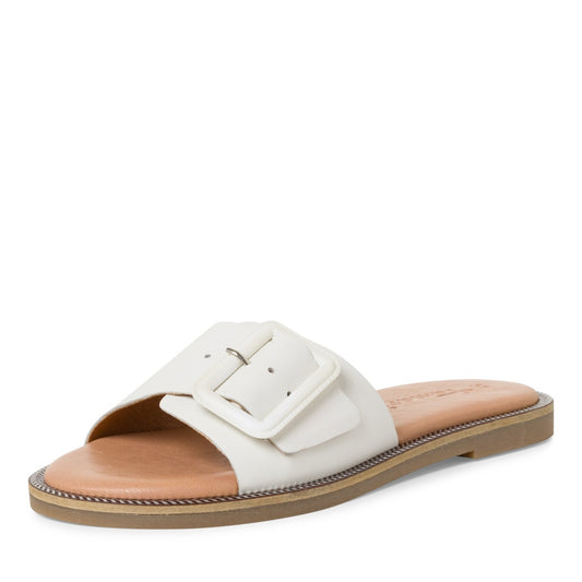 Tamaris 27105 Pantolette weiß