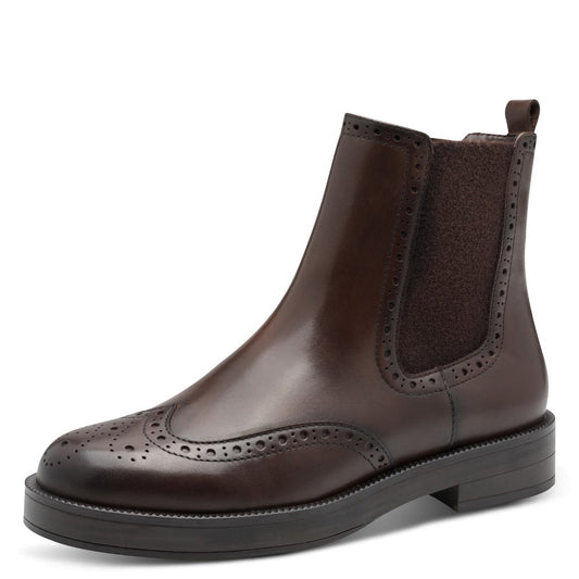 Tamaris 25338 Chelsea Boot mahogany