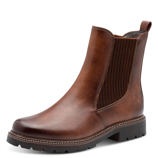 Tamaris 25483 Chelsea Boot cognac
