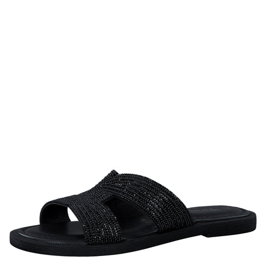 Tamaris 27113 Pantolette schwarz