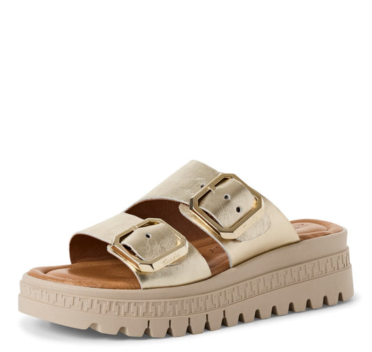 Tamaris 27202 Pantolette gold